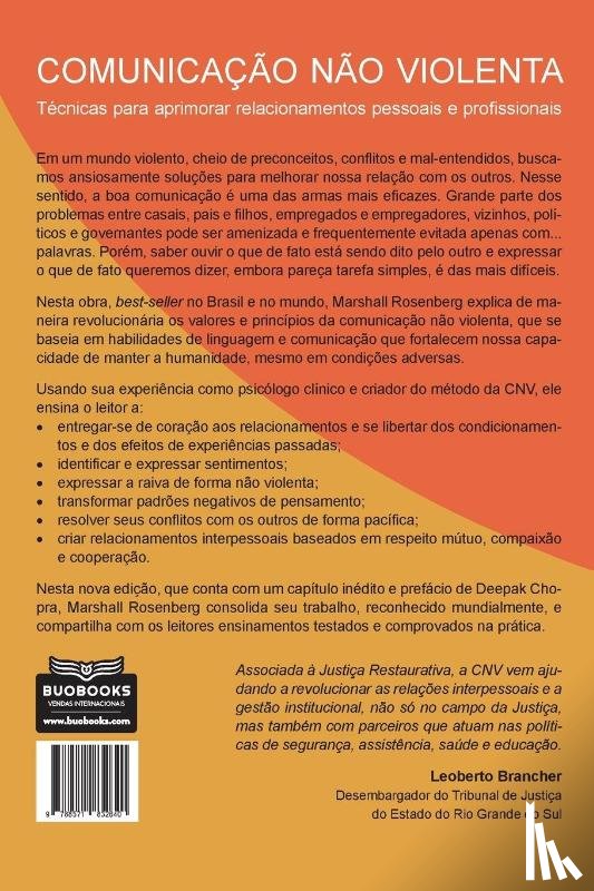 Rosenberg, Marshall B - Comunicacao nao violenta