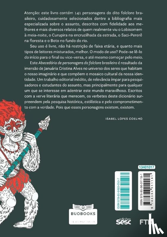 Alves, Januaria Cristina - Abecedario de personagens do Folclore Brasileiro