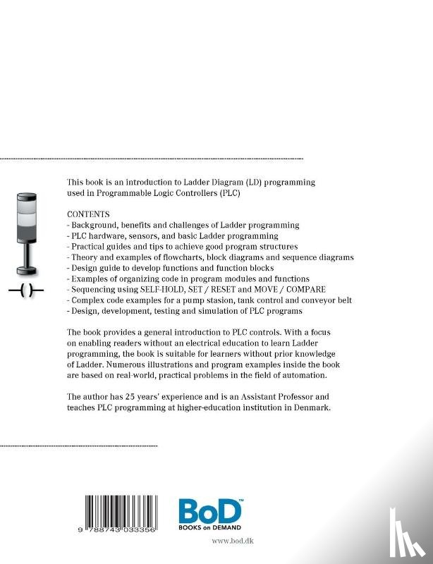 Antonsen, Tom Mejer - PLC Controls with Ladder Diagram (LD), Monochrome