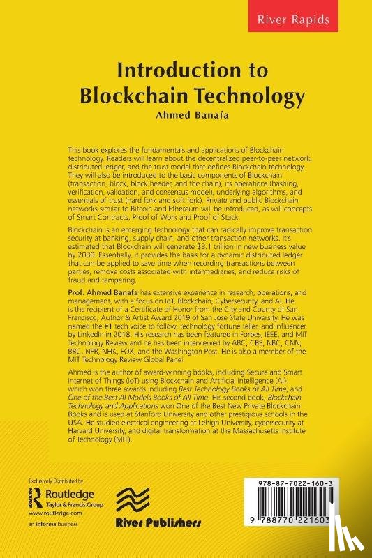 Banafa, Ahmed - Introduction to Blockchain Technology