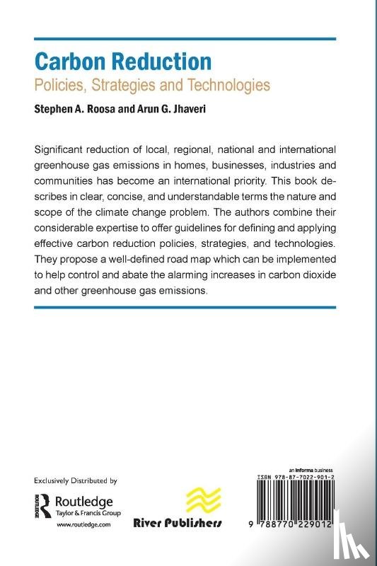 Roosa, Stephen A., Jhaveri, Arun G. - Carbon Reduction