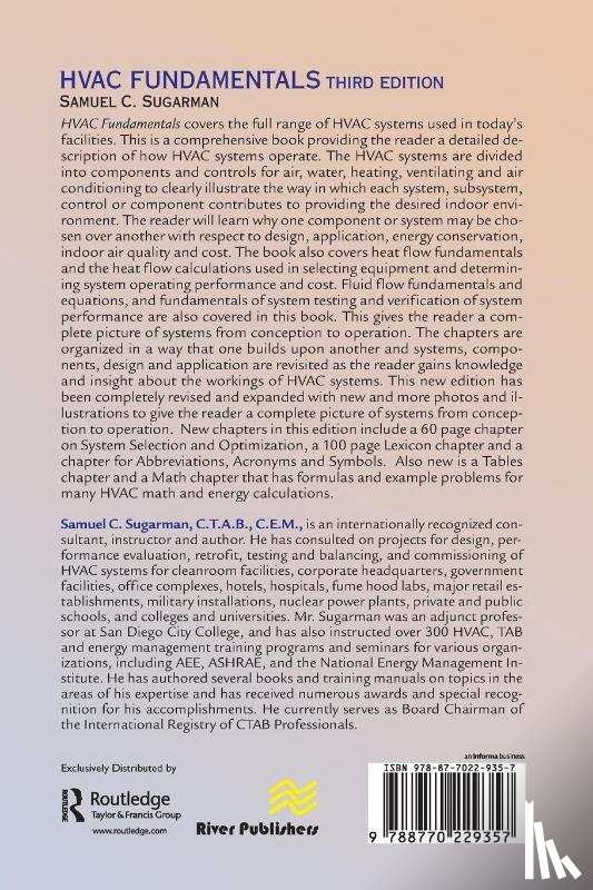 Sugarman, Samuel C. - HVAC Fundamentals, Third Edition