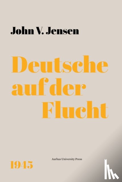 Jensen, John V - Deutsche auf der Flucht