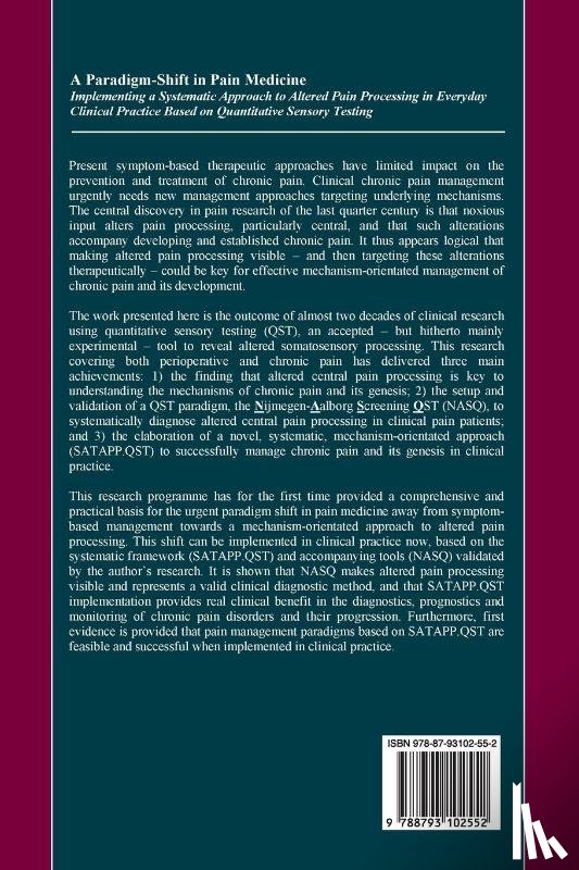 Wilder-Smith, Oliver - A Paradigm-Shift in Pain Medicine