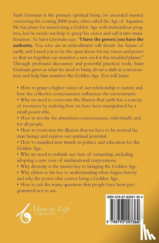 Michaels, Kim - Envisioning Saint Germain's Golden Age