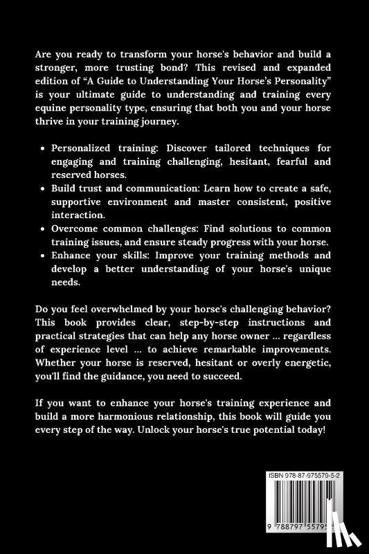 Holmbaeck, Christina - A Guide to Understanding Your Horse's Personality