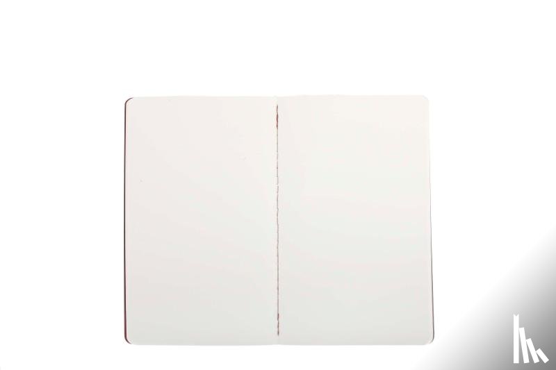 Moleskine - Moleskine Cahier Pocket Plain Red Cover L. 3er Pack