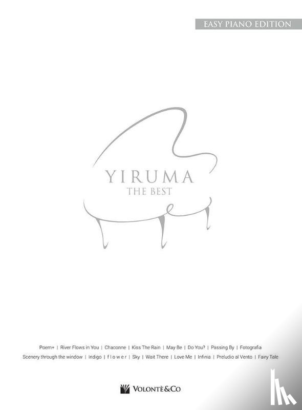  - Yiruma The Best - Easy Piano Edition