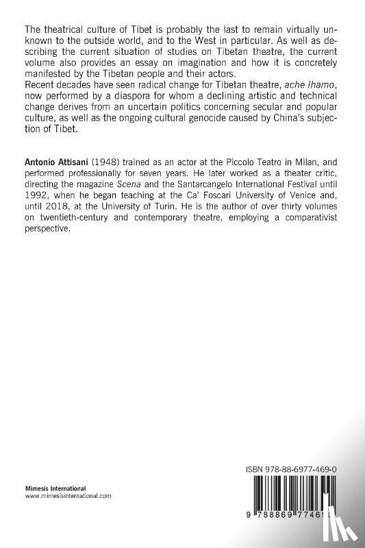 Attisani, Antonio - The Theatre of Tibet