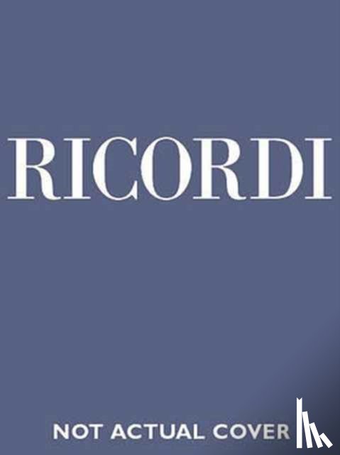 Puccini, Giacomo - Tosca: Vocal Score