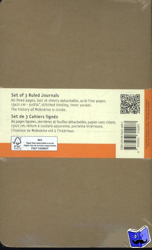 Moleskine - Moleskine Ruled Cahier L