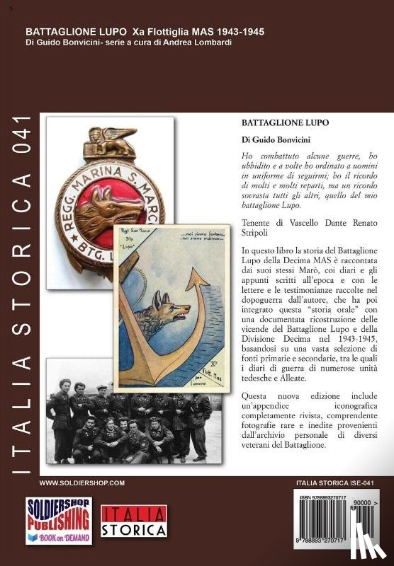 Bonvicini, Guido - Battaglione Lupo - Xa Flottiglia MAS 1943-1945