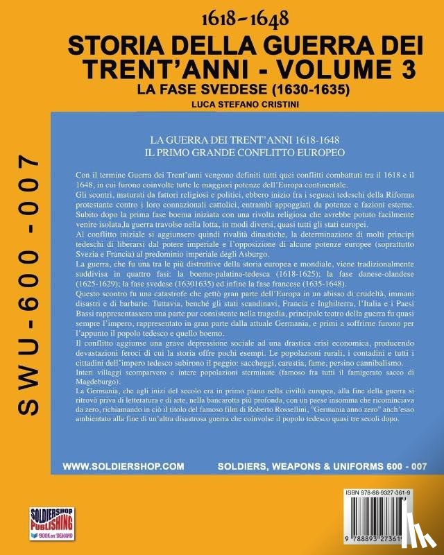 Cristini, Luca Stefano - 1618-1648 Storia della guerra dei trent'anni Vol. 3