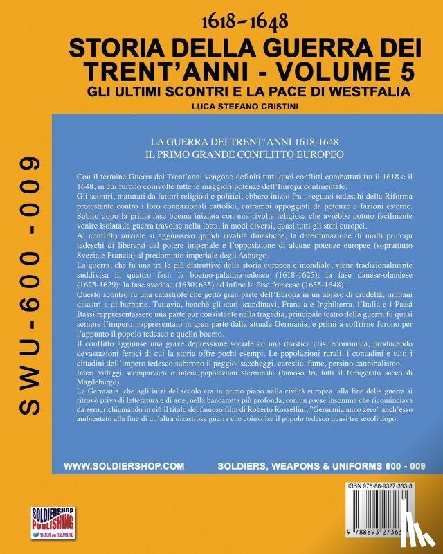 Cristini, Luca Stefano - 1618-1648 Storia della guerra dei trent'anni Vol. 5