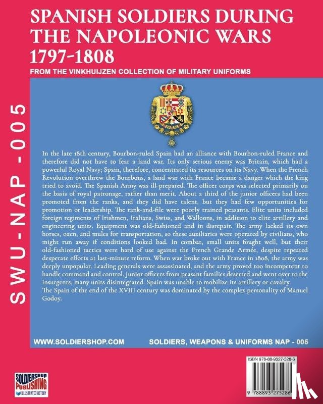 Cristini, Luca Stefano - Spanish soldiers during the Napoleonic wars 1797-1808