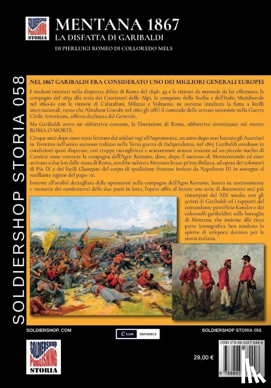 Di Colloredo Mels, Pierluigi Romeo - Mentana 1867