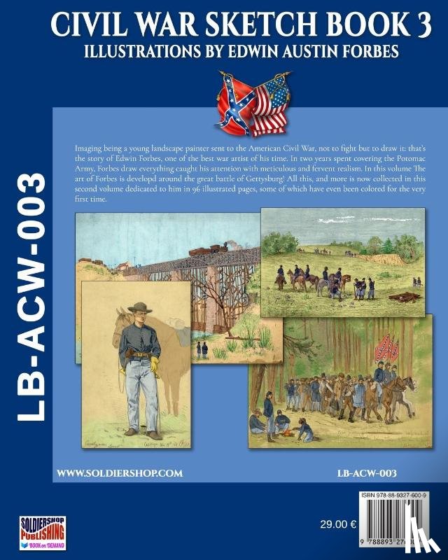 Cristini, Luca Stefano - Civil War sketch book - Vol. 3