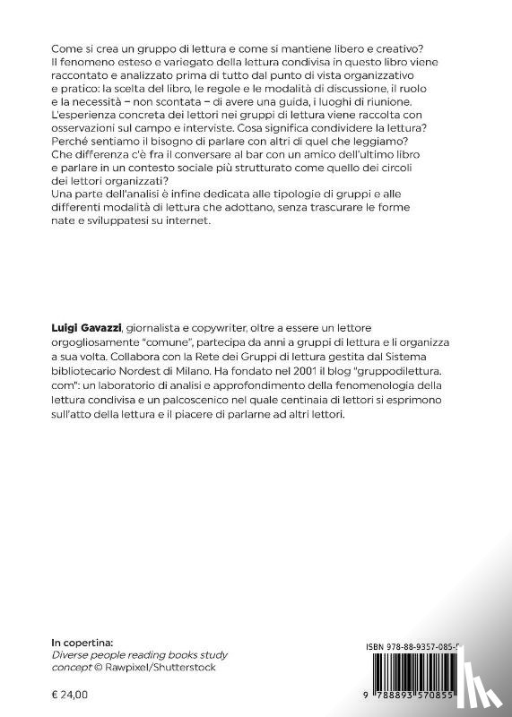 Gavazzi, Luigi - I gruppi di lettura