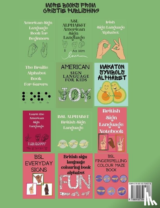 Publishing, Cristie - British Sign Language for Kids