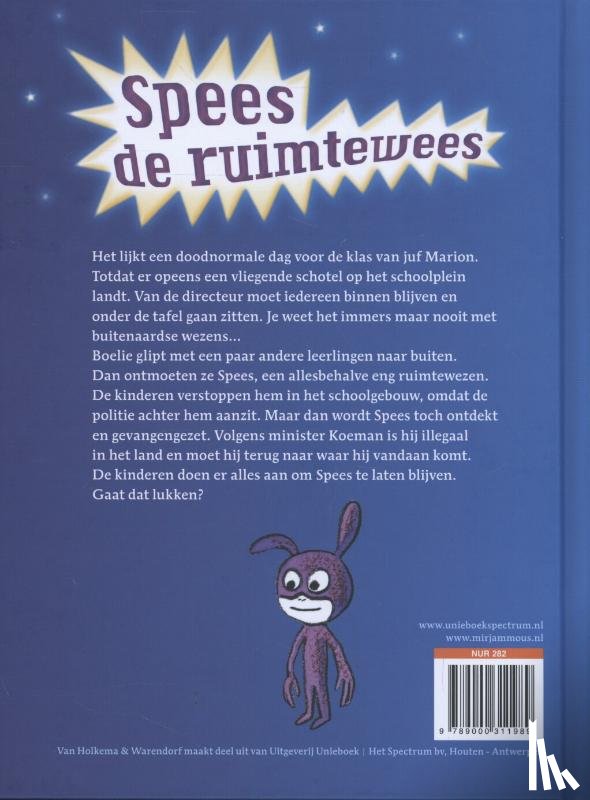 Mous, Mirjam - Spees de ruimtewees