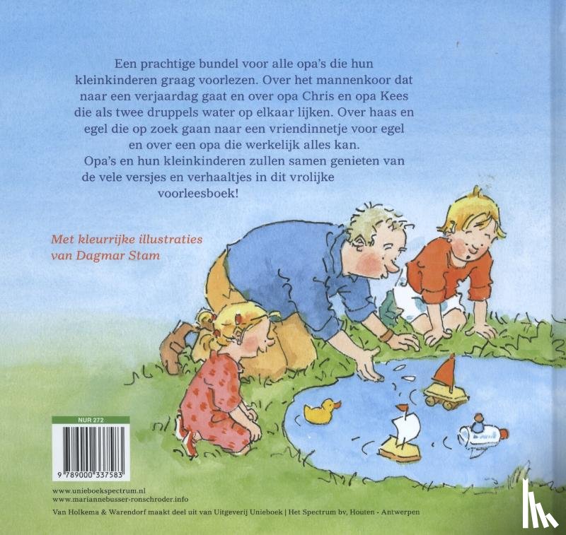Busser, Marianne, Schröder, Ron - Het voorleesboek voor de allerliefste opa!