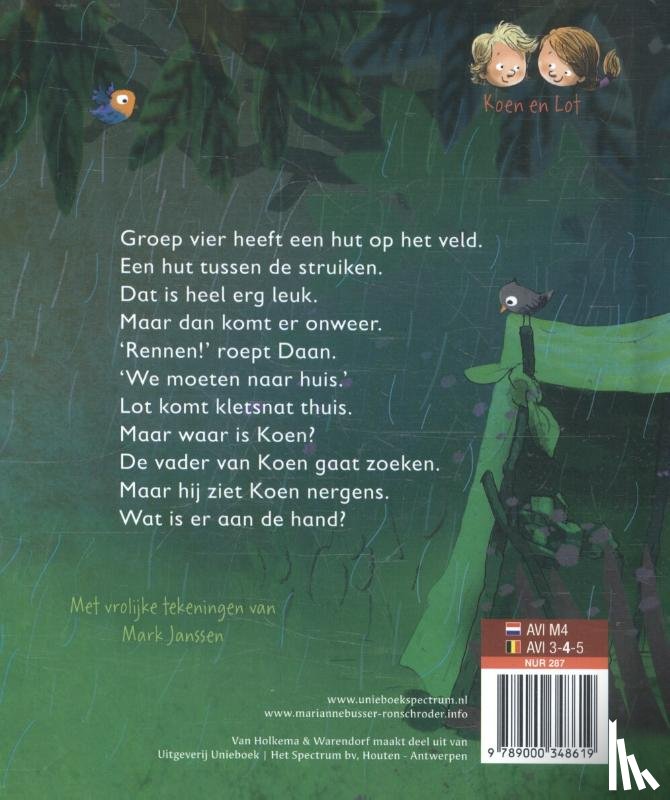 Busser, Marianne, Schröder, Ron - De hut van groep 4