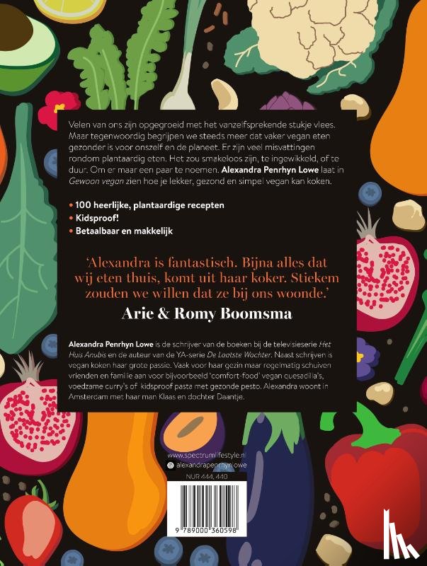 Penrhyn Lowe, Alexandra - Gewoon vegan