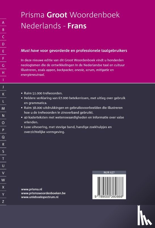 Melka, Francine - Prisma groot woordenboek Nederlands-Frans