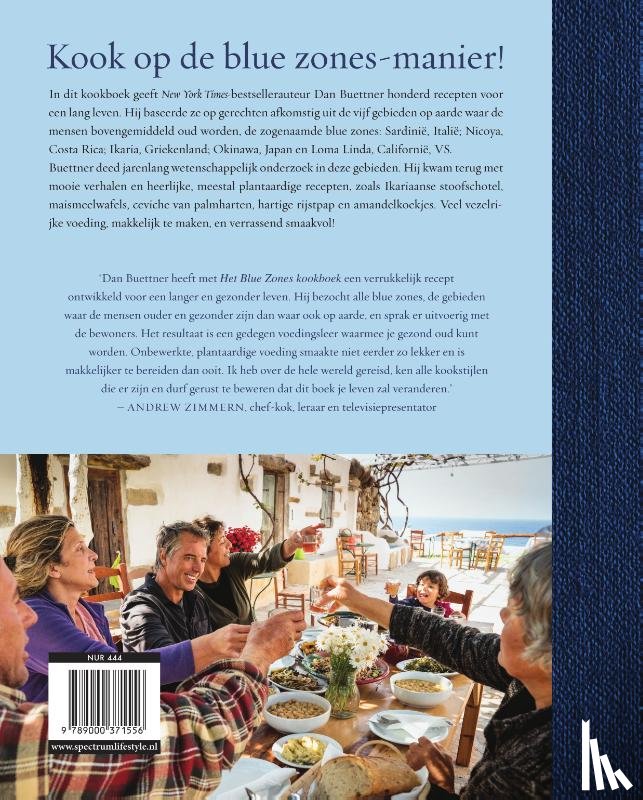 Buettner, Dan - Blue zones kookboek