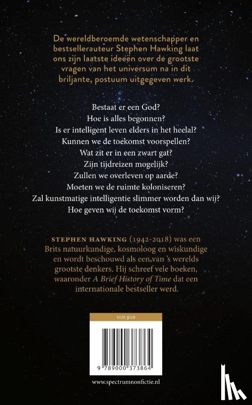 Hawking, Stephen - De antwoorden op de grote vragen