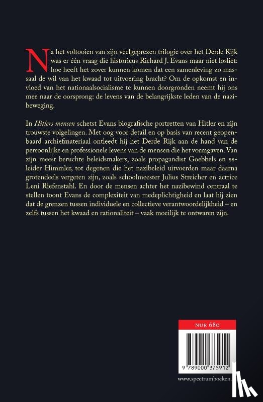 Evans, Richard J. - Hitlers mensen