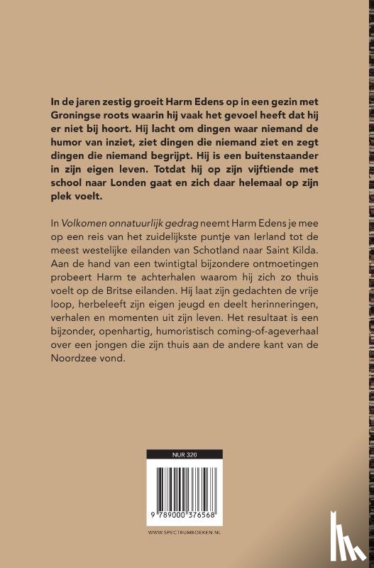 Edens, Harm - Volkomen onnatuurlijk gedrag