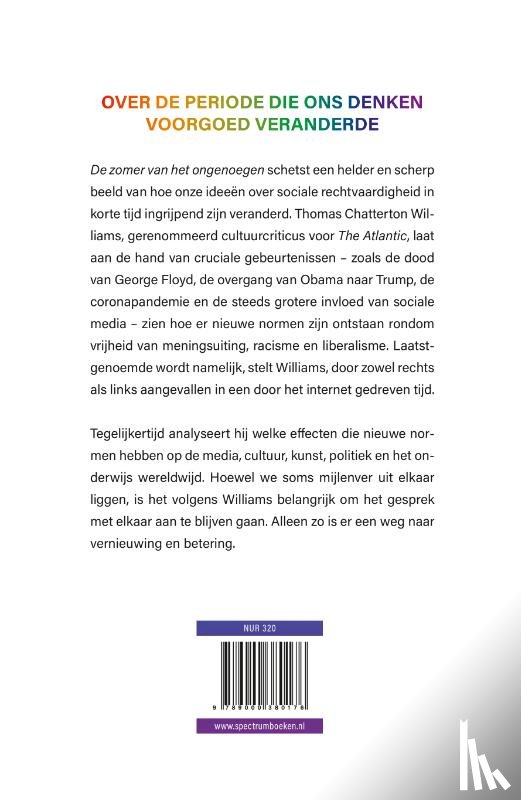 Chatterton Williams, Thomas - De zomer van het ongenoegen