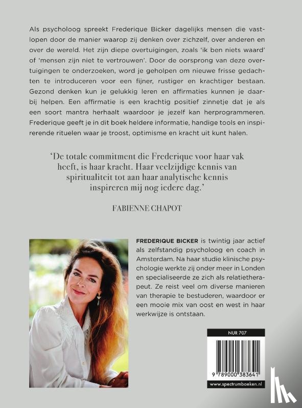 Bicker, Frederique - Het grote affirmatieboek