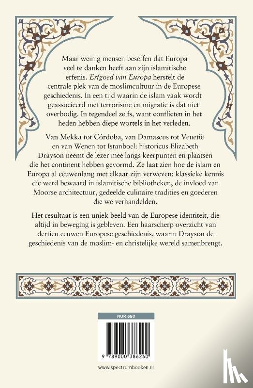 Drayson, Elizabeth - Erfgoed van Europa