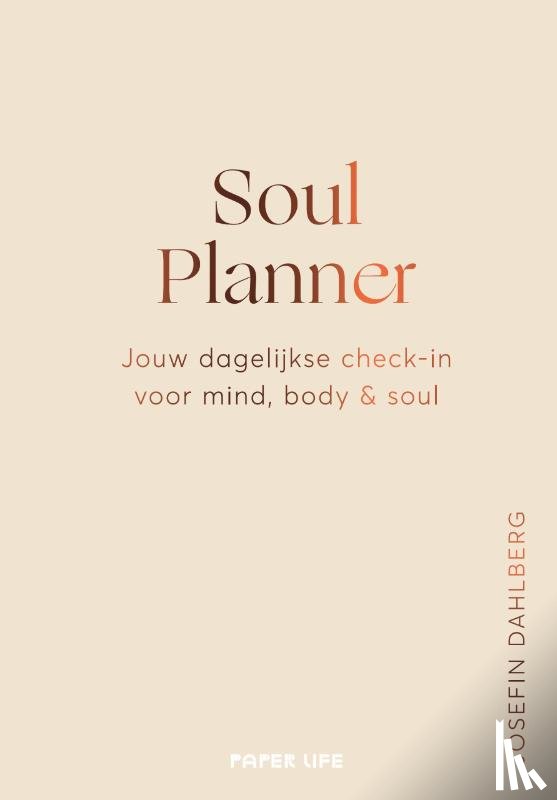 Dahlberg, Josefin - Soul Planner