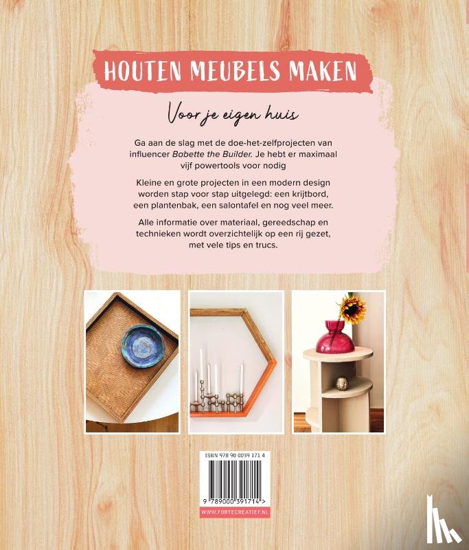 Nieuwendijk, Babette van den - Houten meubels maken