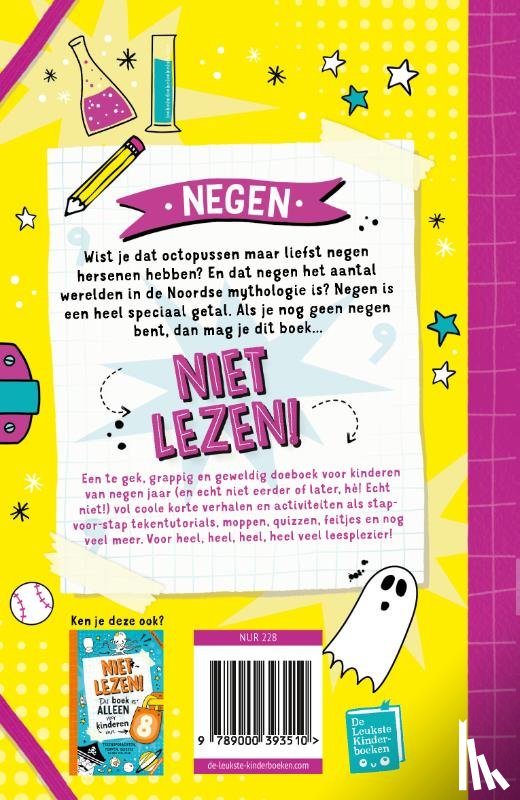 Treleaven, Lou L. - Niet lezen! Dit boek is alleen voor kinderen van 9