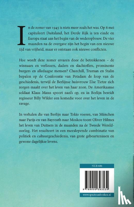 Hilmes, Oliver - Een einde en een begin