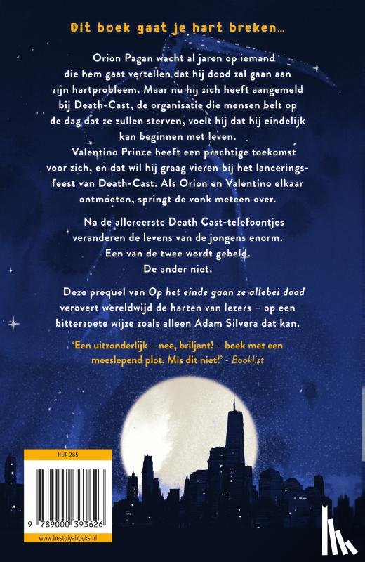 Silvera, Adam - De eerste die op het einde doodgaat
