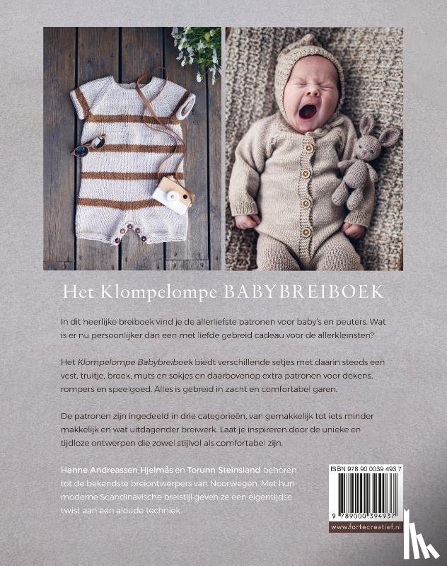Steinsland, Torunn, Andreassen Hjelmås, Hanne - Het Klompelompe babybreiboek