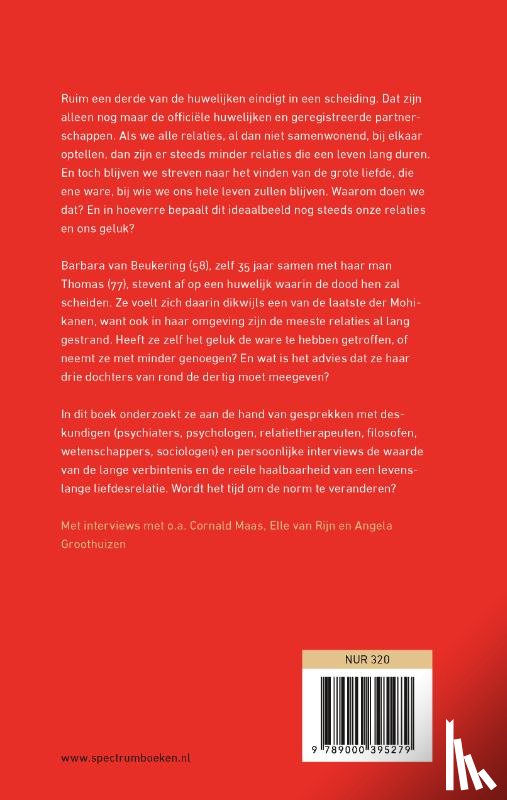 Beukering, Barbara van - Levenslange liefde – Sprookjes bestaan niet