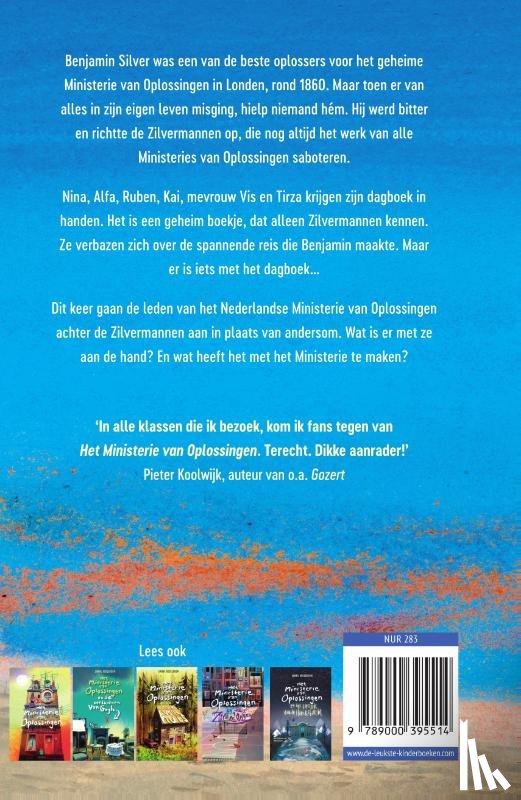 Rooseboom, Sanne - Het Ministerie van Oplossingen en het dagboek van Benjamin Silver