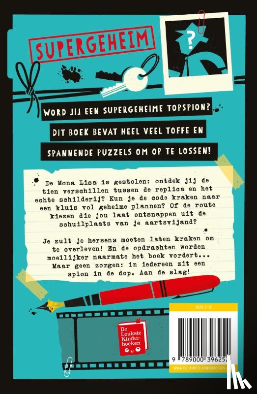 Moore, Gareth - Het supergeheime spionnenpuzzelboek
