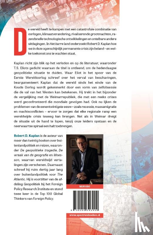 Kaplan, Robert - Het barre land