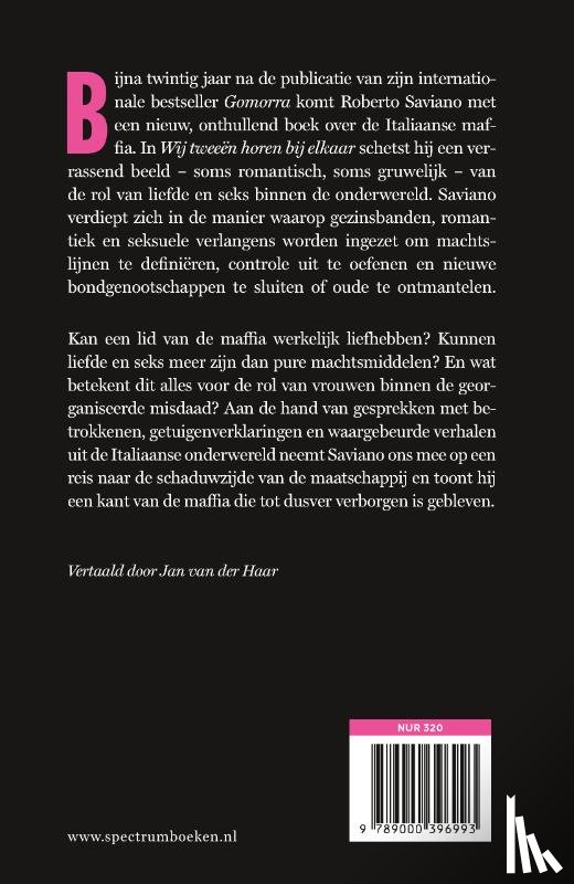 Saviano, Roberto - Wij tweeën horen bij elkaar