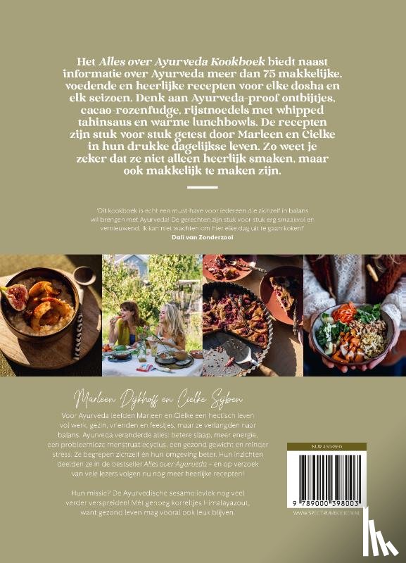 Dijkhoff, Marleen, Sijben, Cielke - Alles over Ayurveda kookboek