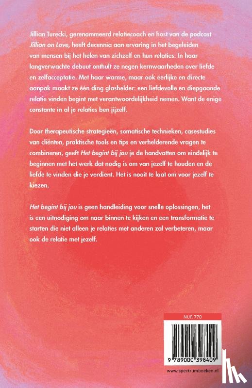 Turecki, Jillian - Het begint bij jou