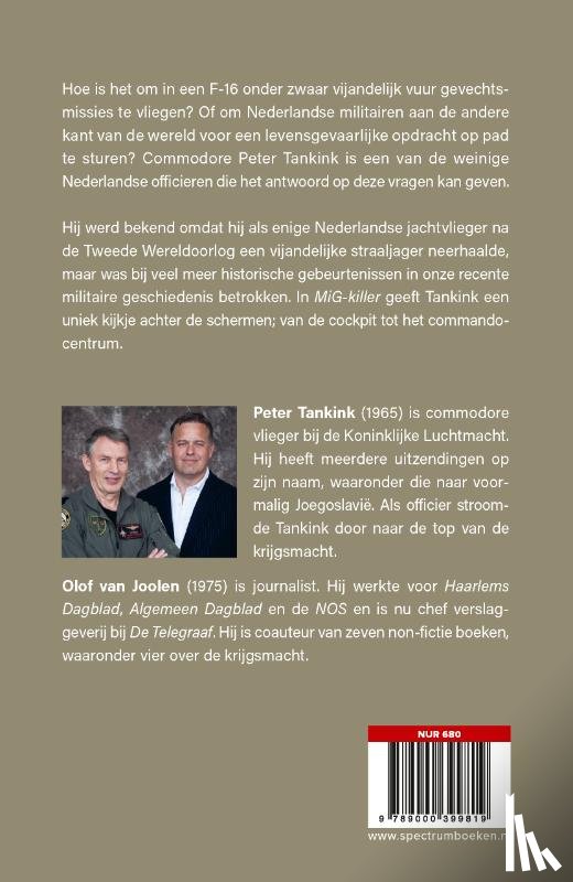 Joolen, Olof van, Tankink, Peter - MiG-killer