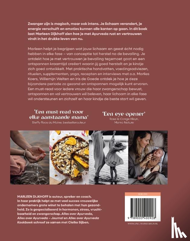 Dijkhoff, Marleen - Het Ayurveda zwangerschapsboek